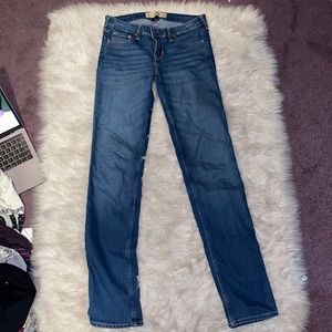 Hollister size 5 long skinny jeans